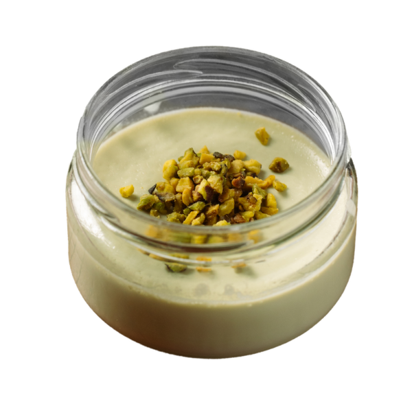 Panna cotta al pistacchio